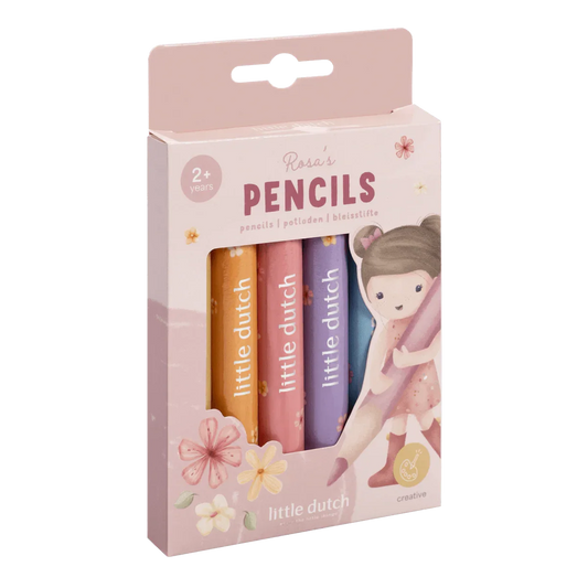 Little Dutch - Lesene barvice - Rosa & Friends - LD126725 Luxbaby