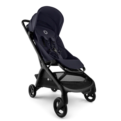 Bugaboo - Otroški voziček Butterfly 2 - Black/Deep Indigo - B14298 Luxbaby
