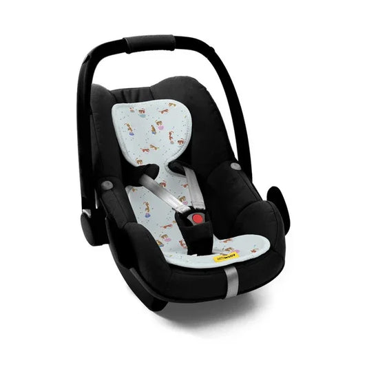 AeroMoov - Zračna podloga za avtosedež skupine 0 - Circus Tiger - AL-0-CT Luxbaby