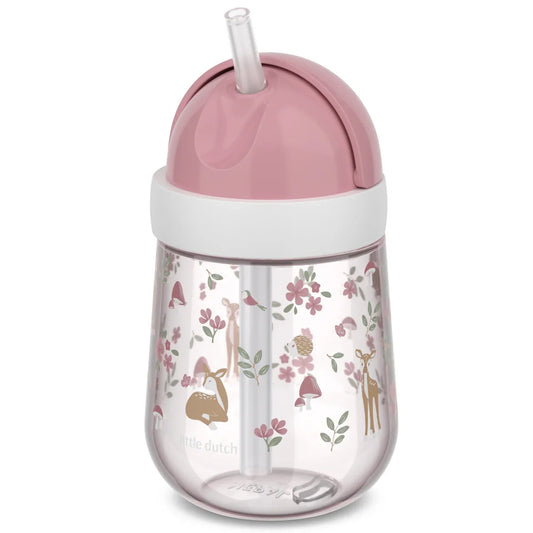 Little Dutch - Steklenička s slamico - Fairy Garden - LD108014065406 Luxbaby