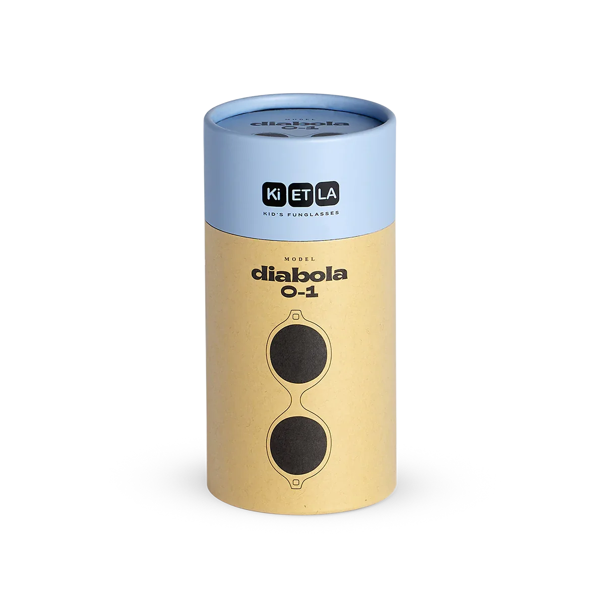 Ki et La - Otroška sončna očala Diabola - Light Blue (0-1 leta) - D1SUNLIGHTBLUE Luxbaby