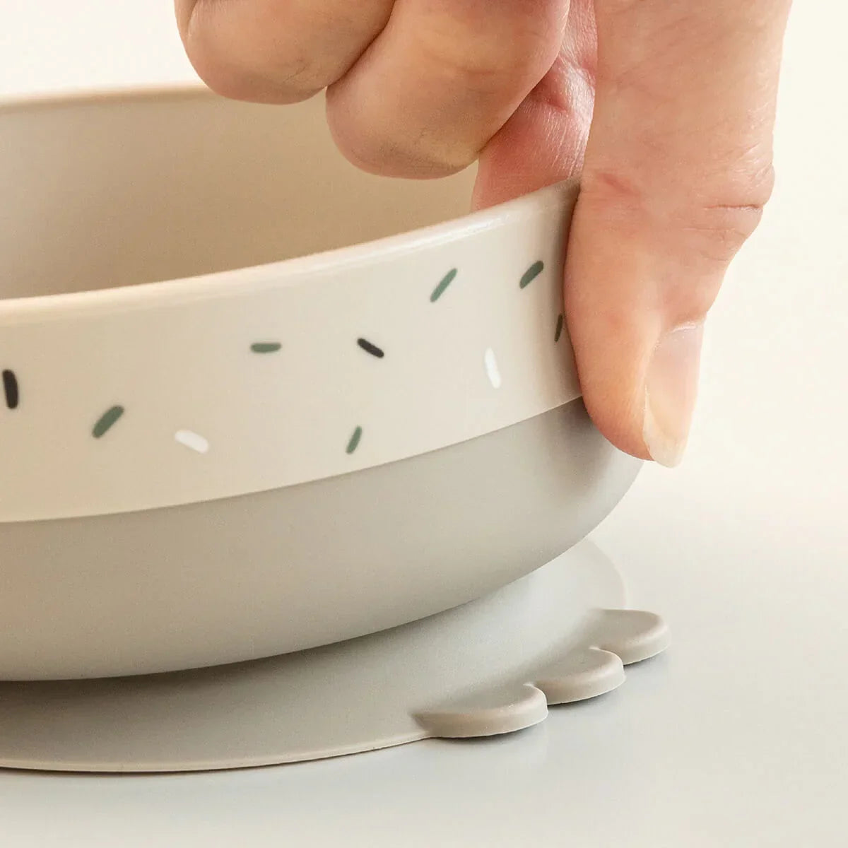 Done by Deer - Jedilni set Foodie Lalee - Sand - DBD12394 Luxbaby