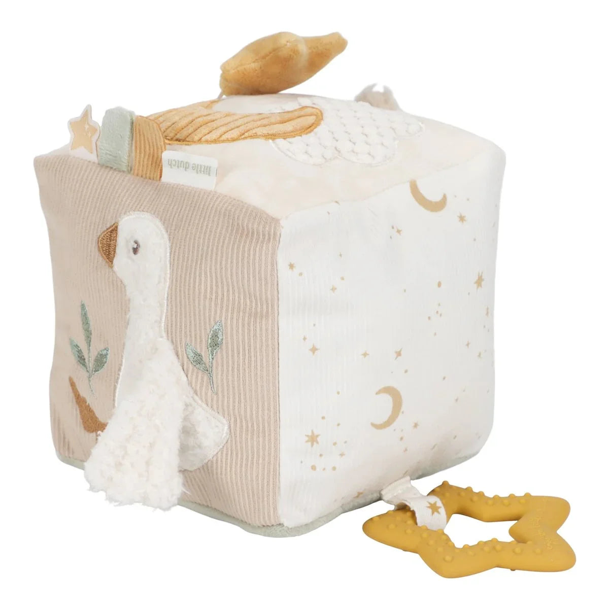 Little Dutch - Senzorična kocka - Newborn Naturals - LD8409 Luxbaby
