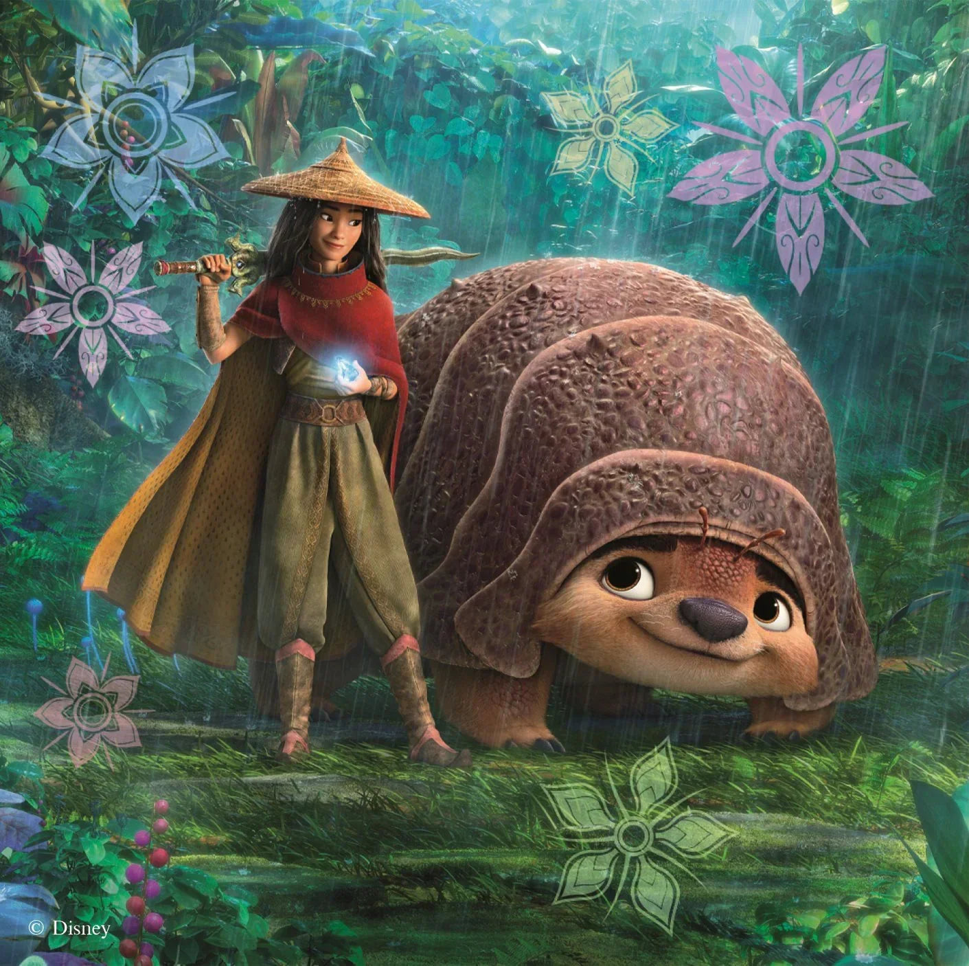 Dino Toys - Sestavljanke - Raya in prijatelji (3x55 kosov)