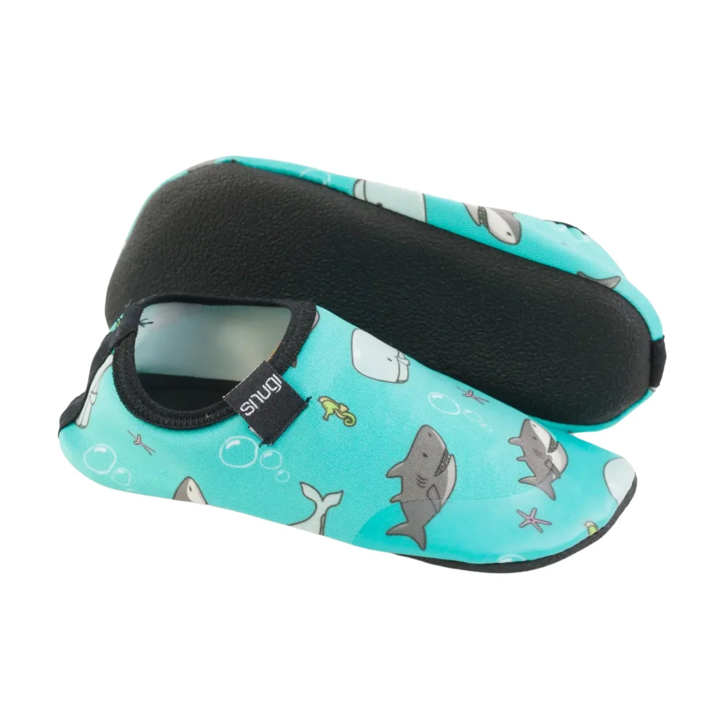 Snugi - Vodni copati Aquaplay - Shark bubbles - WS240619 Luxbaby