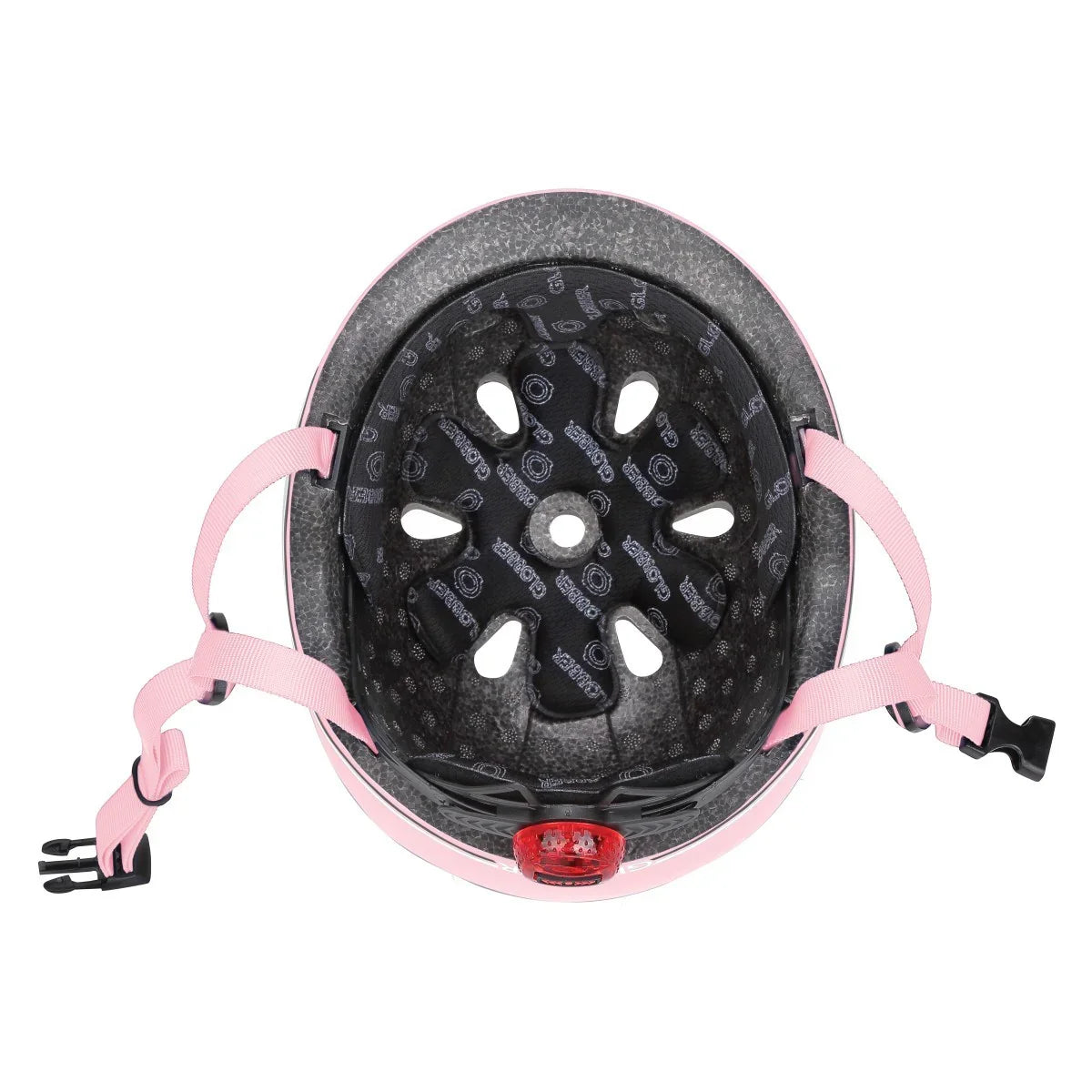 Globber - Čelada GO UP z lučko XXS/XS (45–51 cm) - Pastelno roza
