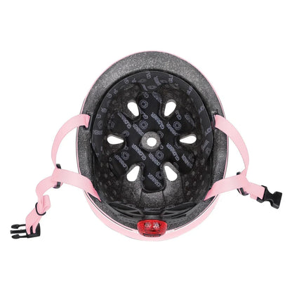 Globber - Čelada GO UP z lučko XXS/XS (45–51 cm) - Pastelno roza