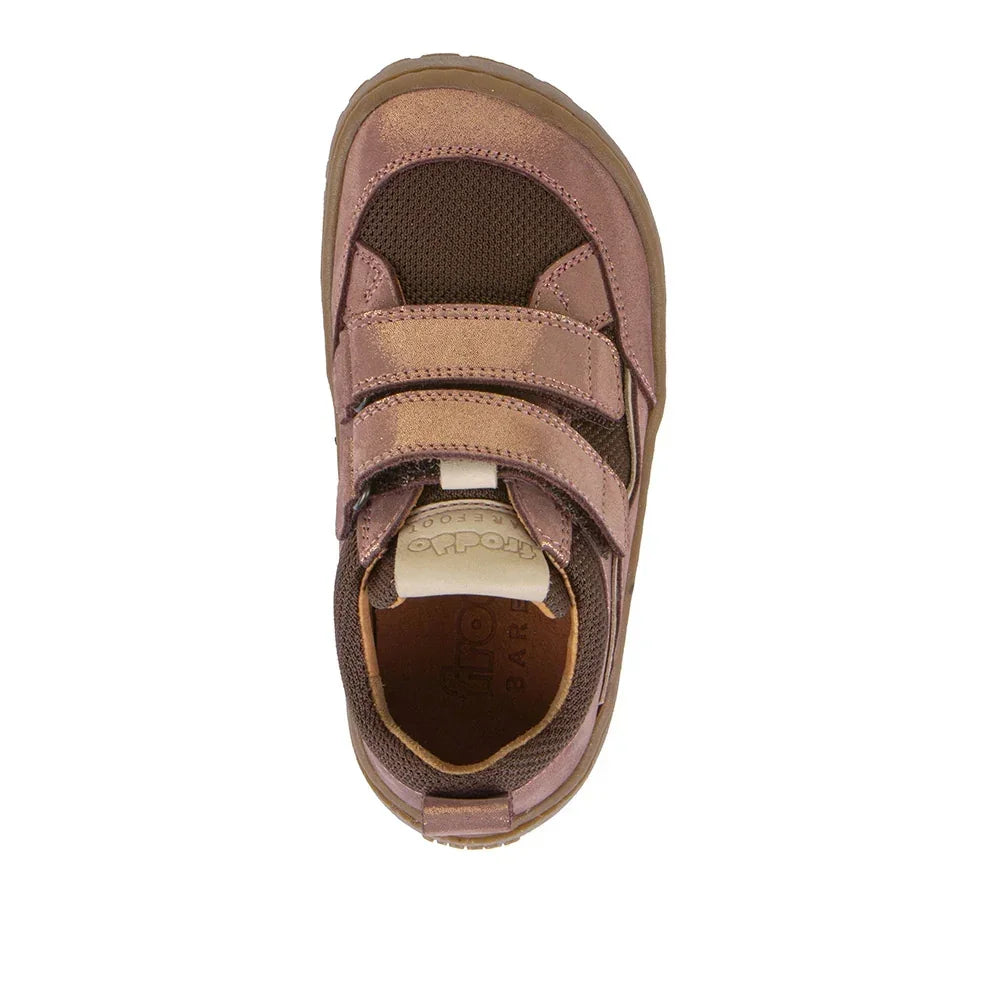 Froddo - Otroški bosonogi čevlji - Pink/Gold (G3130271-7)