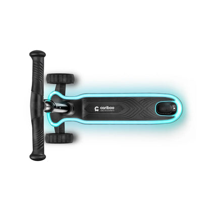 Cariboo - Otroški skiro LEDstar - Black - JYK-038-B Luxbaby