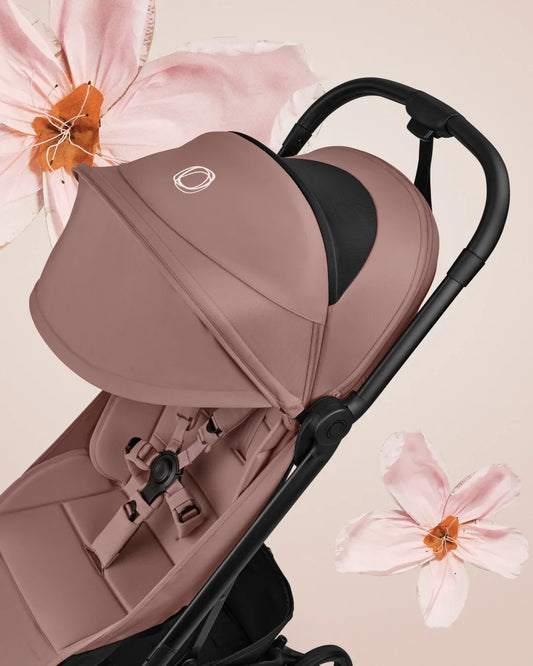 Bugaboo - Otroški voziček Butterfly 2 - Black/Dusty Pink