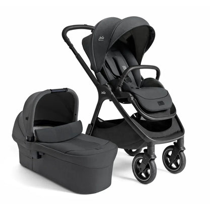 Joie - Otroški voziček Finiti™ + i-Level™ Pro - Signature Ebony (3v1) - Luxbaby