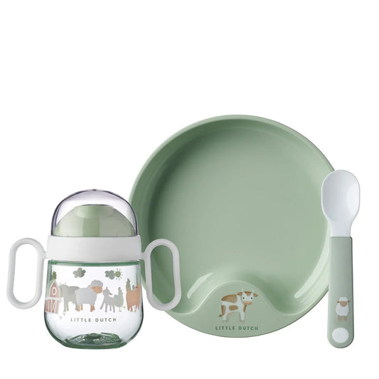 Little Dutch - 3-delni jedilni set - Little Farm - 108040065399 Luxbaby
