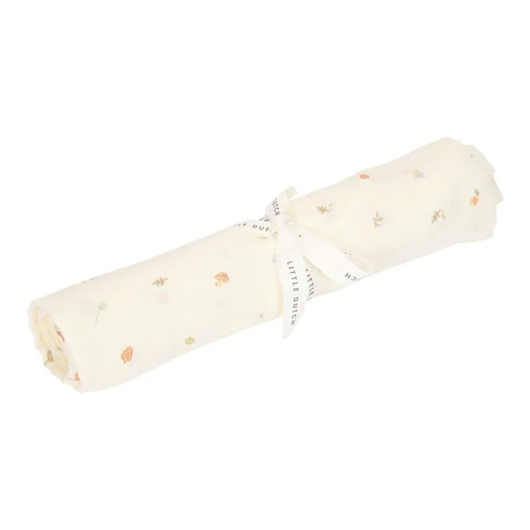 Little Dutch - Povijalna plenička - Forest treasures 120x120cm - LDTE51994030 Luxbaby