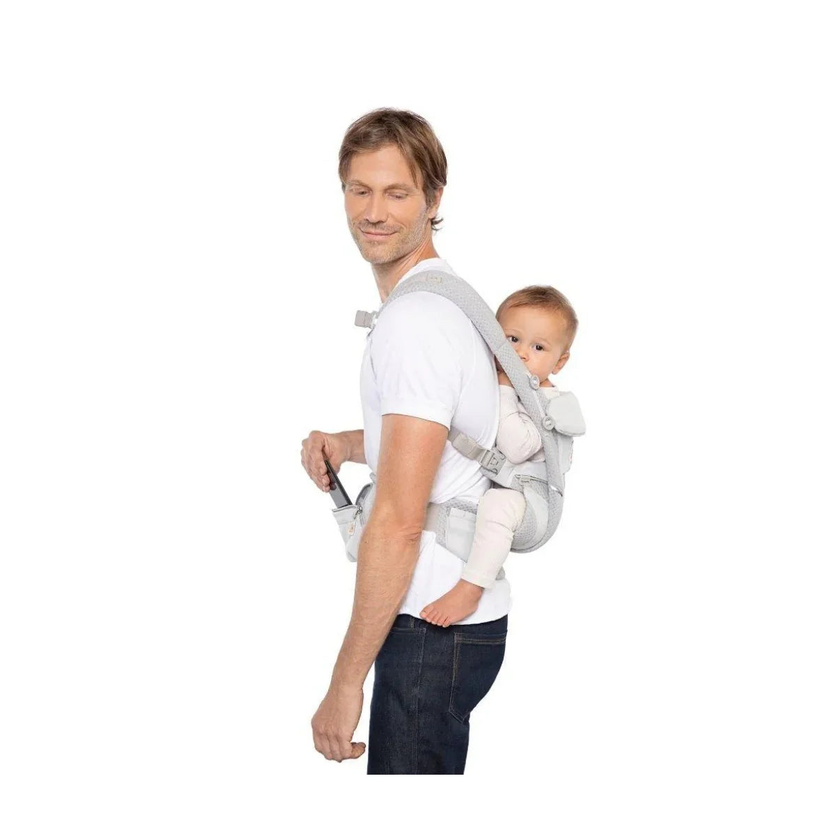 Ergobaby - Omni Breeze nosilka - Pearl Grey - BCZ360PGRY Luxbaby