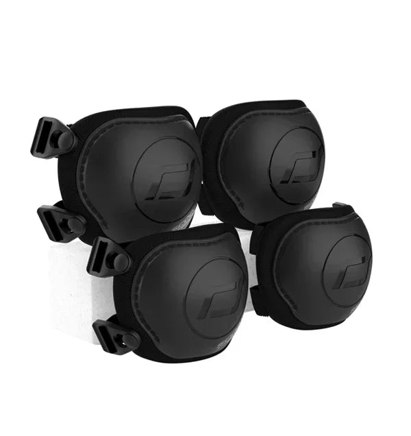 Scoot&Ride - Set ščitnikov XXS - Black/Ash