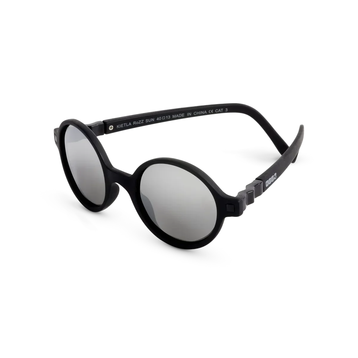 Ki et La - Otroška sončna očala Rozz - Black - R4SUNBLACK Luxbaby