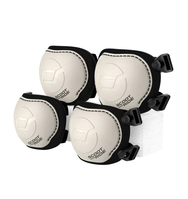 Scoot&Ride - Set ščitnikov S - Ash - SR00027 Luxbaby