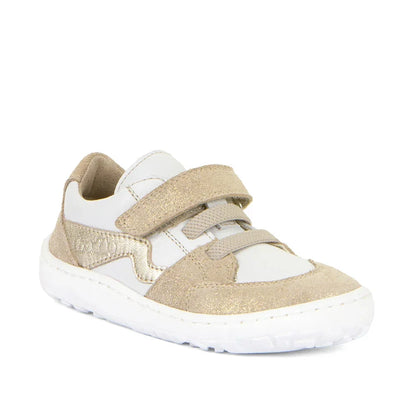 Froddo - Otroški bosonogi čevlji Splash - White/Gold (G3130263-9) - G3130263-9-25 Luxbaby