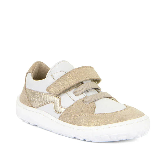 Froddo - Otroški bosonogi čevlji Splash - White/Gold (G3130263-9) - G3130263-9-25 Luxbaby