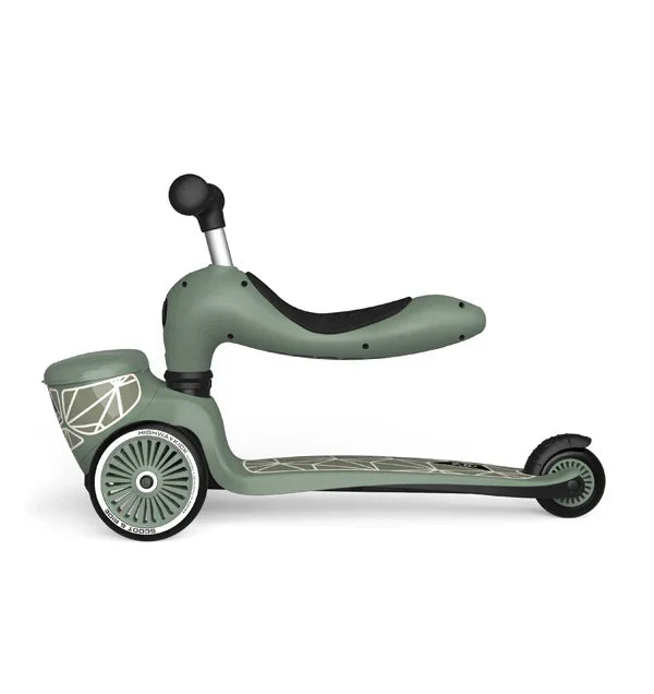 Scoot&Ride - Otroški poganjalec in skiro Highwaykick 1 Lifestyle - Green Lines - 96604 Luxbaby