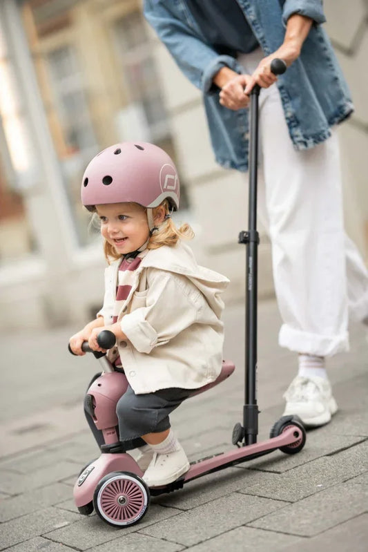 Scoot&Ride - Otroški poganjalec in skiro Highwaykick 1 Push and Go - Wildberry