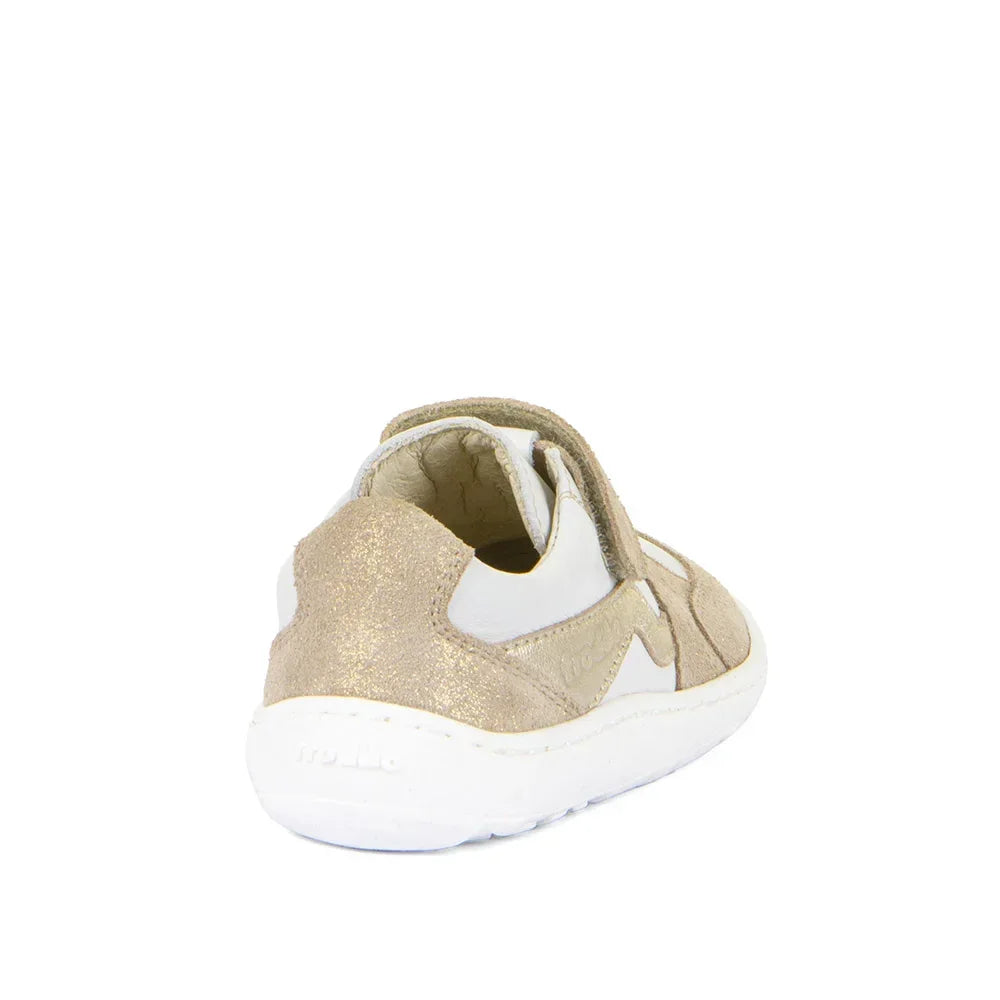 Froddo - Otroški bosonogi čevlji Splash - White/Gold (G3130263-9) - G3130263-9-25 Luxbaby