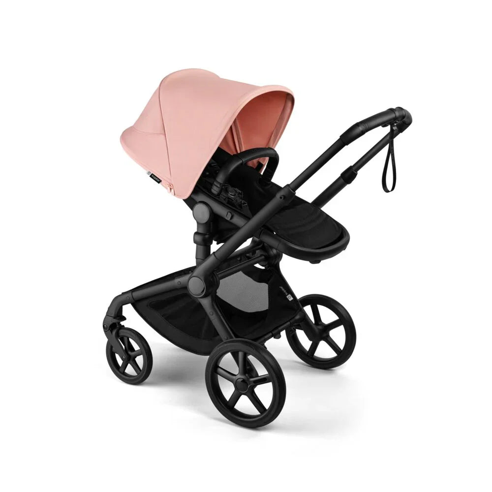 Bugaboo - Otroški voziček Fox 5 Renew Black/Heritage Black - Morning Pink (2v1) - K13832 Luxbaby