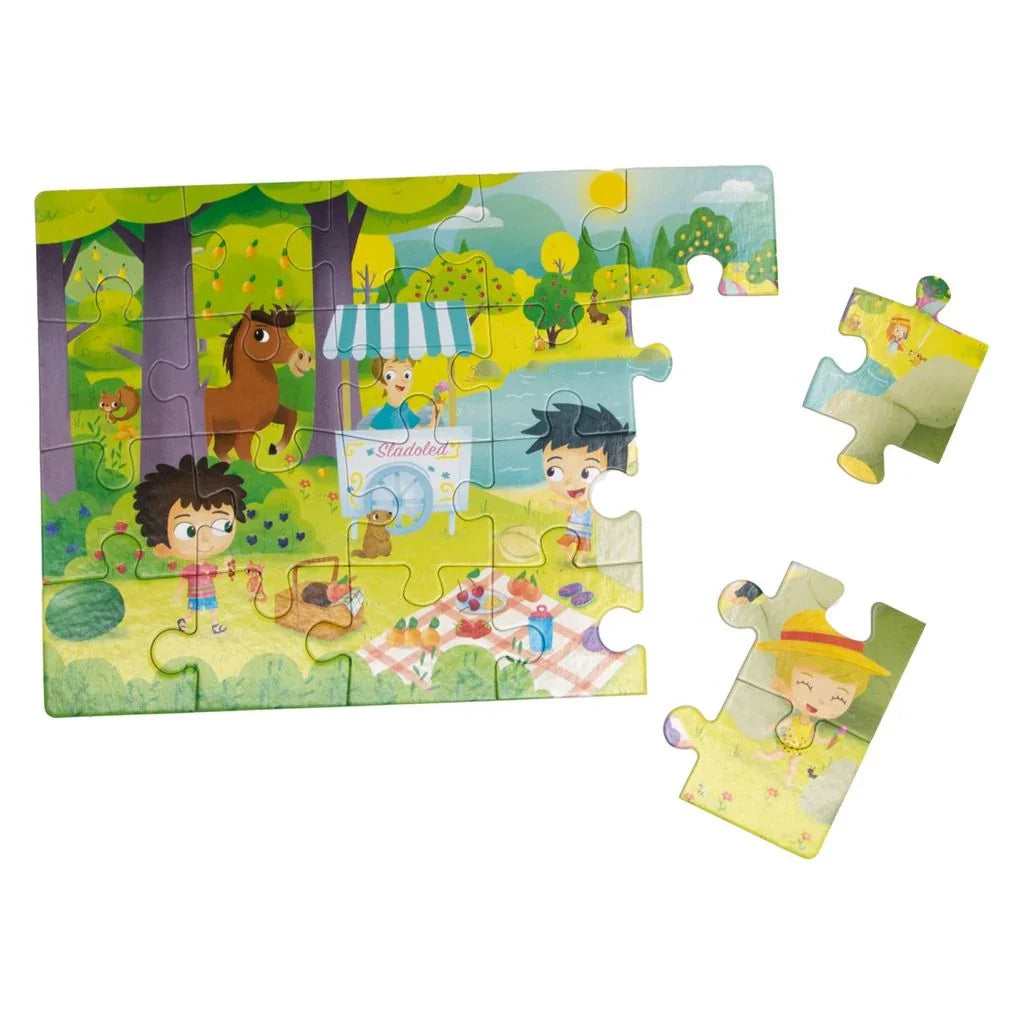 Lisciani - Letni časi in ura - L974650 Luxbaby