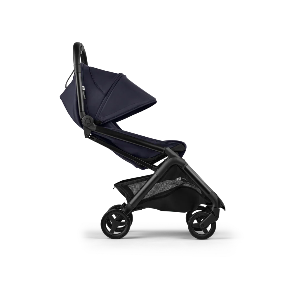 Bugaboo - Otroški voziček Butterfly 2 - Black/Deep Indigo - B14298 Luxbaby