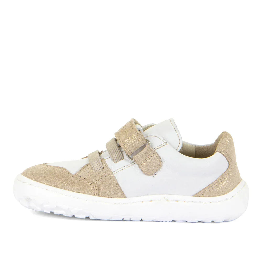 Froddo - Otroški bosonogi čevlji Splash - White/Gold (G3130263-9) - G3130263-9-25 Luxbaby