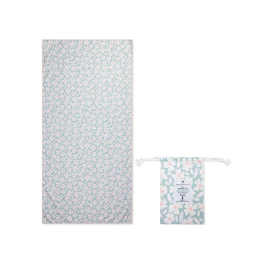 Swim Essentials - Brisača iz mikrofibre - Florish Green (180x90 cm)