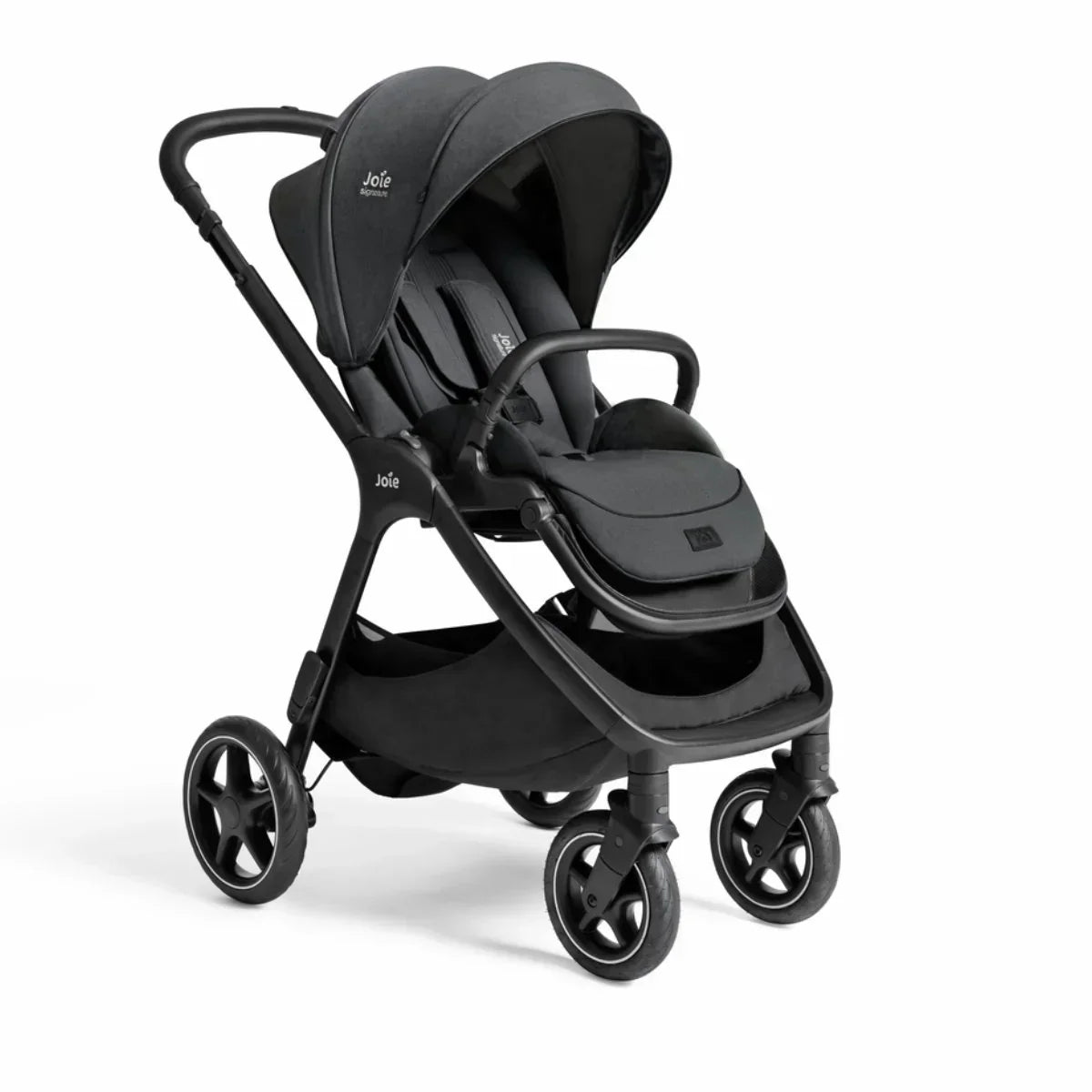 Joie - Otroški voziček Finiti™ + i-Level™ Pro - Signature Ebony (3v1) - Luxbaby