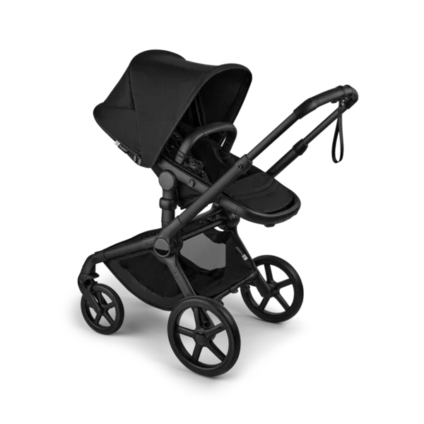 Bugaboo - Otroški voziček Fox 5 Renew Black/Heritage Black - Heritage Black (2v1) - K13826 Luxbaby