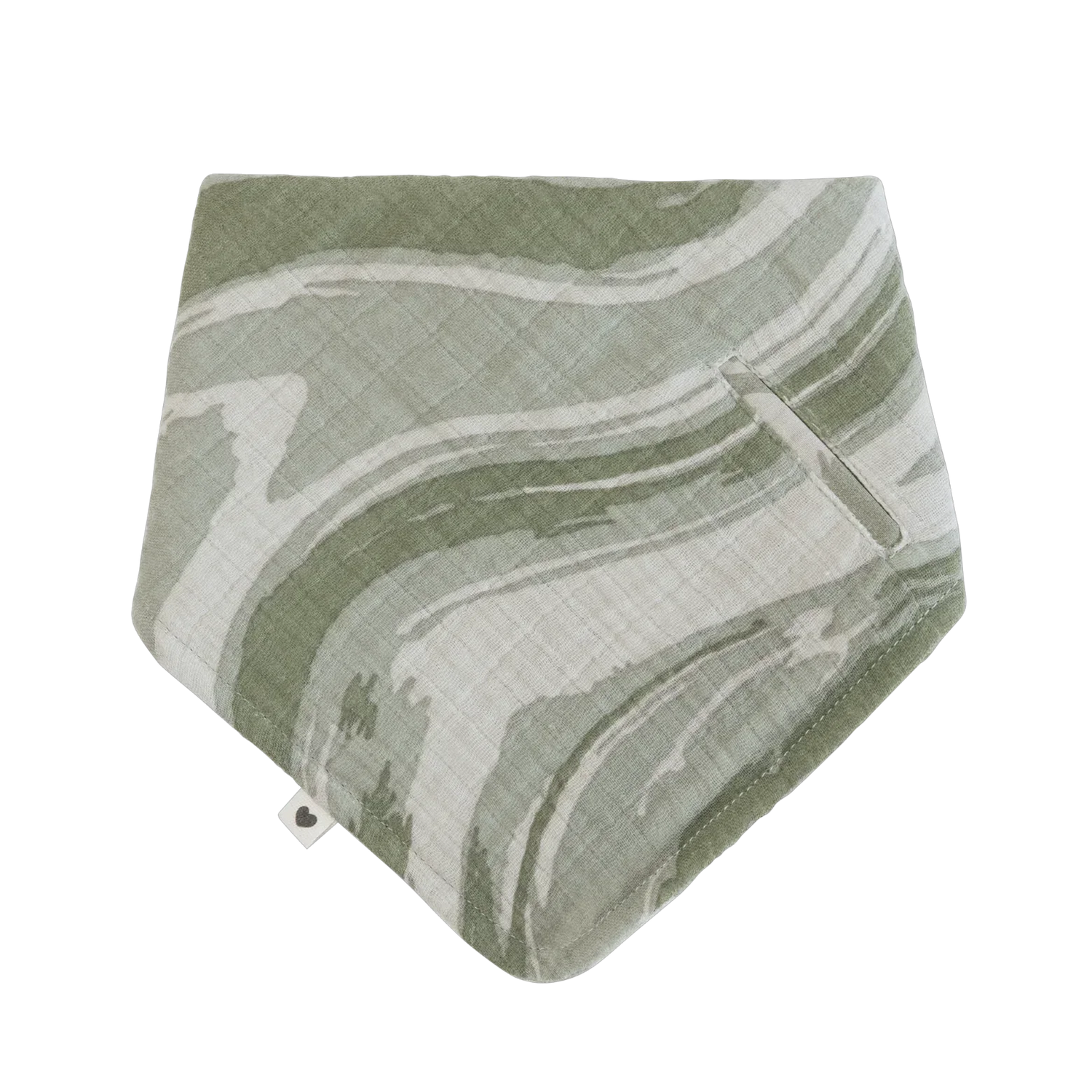 BIBS - Bombažni slinček - Camo Green
