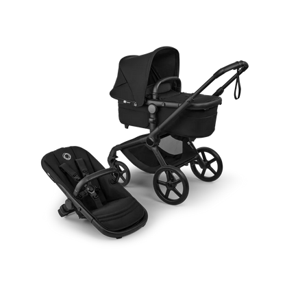 Bugaboo - Otroški voziček Fox 5 Renew Travel - Heritage Black (4v1) - K14093 Luxbaby