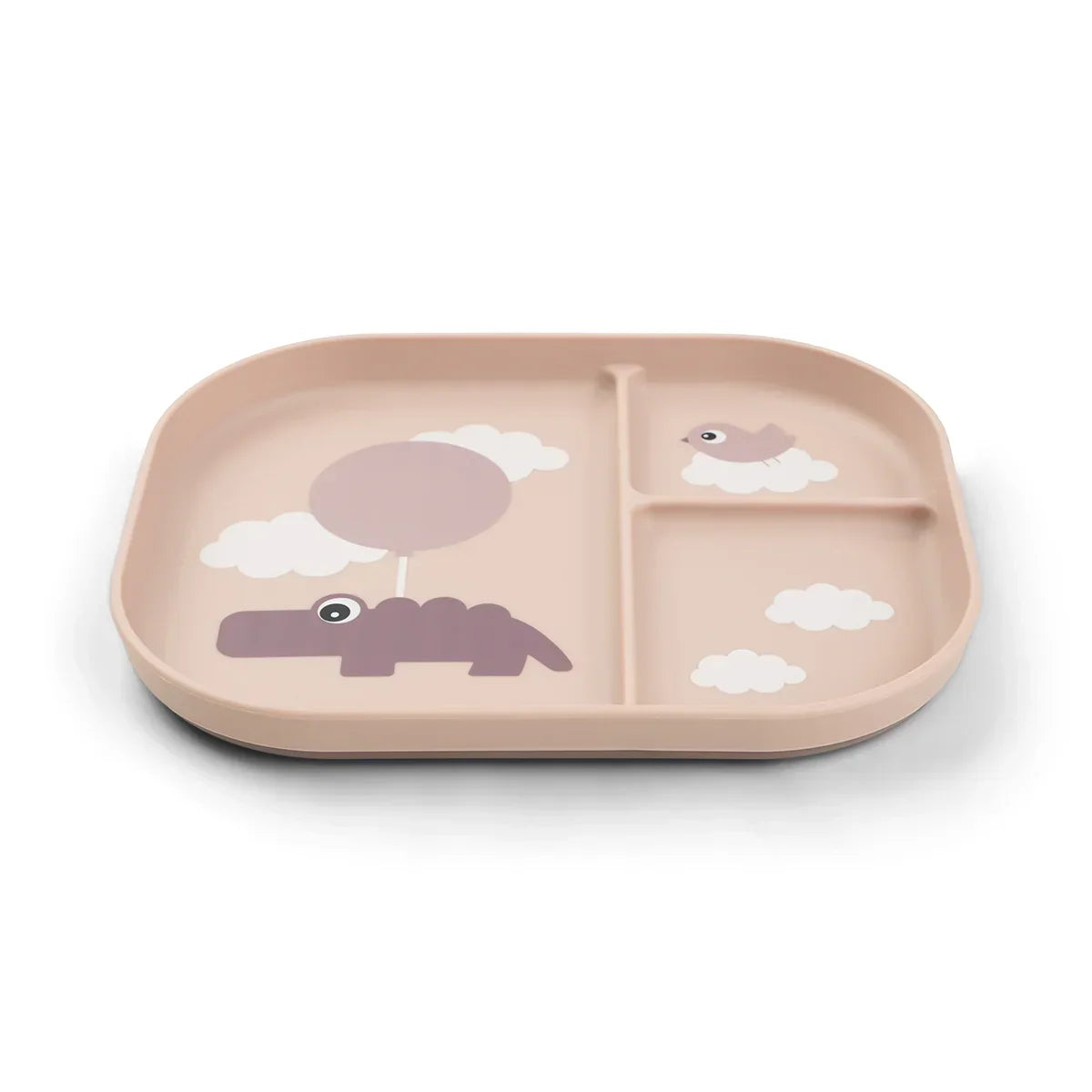 Done by Deer - Deljeni krožnik Happy clouds - Powder