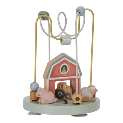 Little Dutch - Aktivna lesena spirala - Little Farm - LD7133 Luxbaby