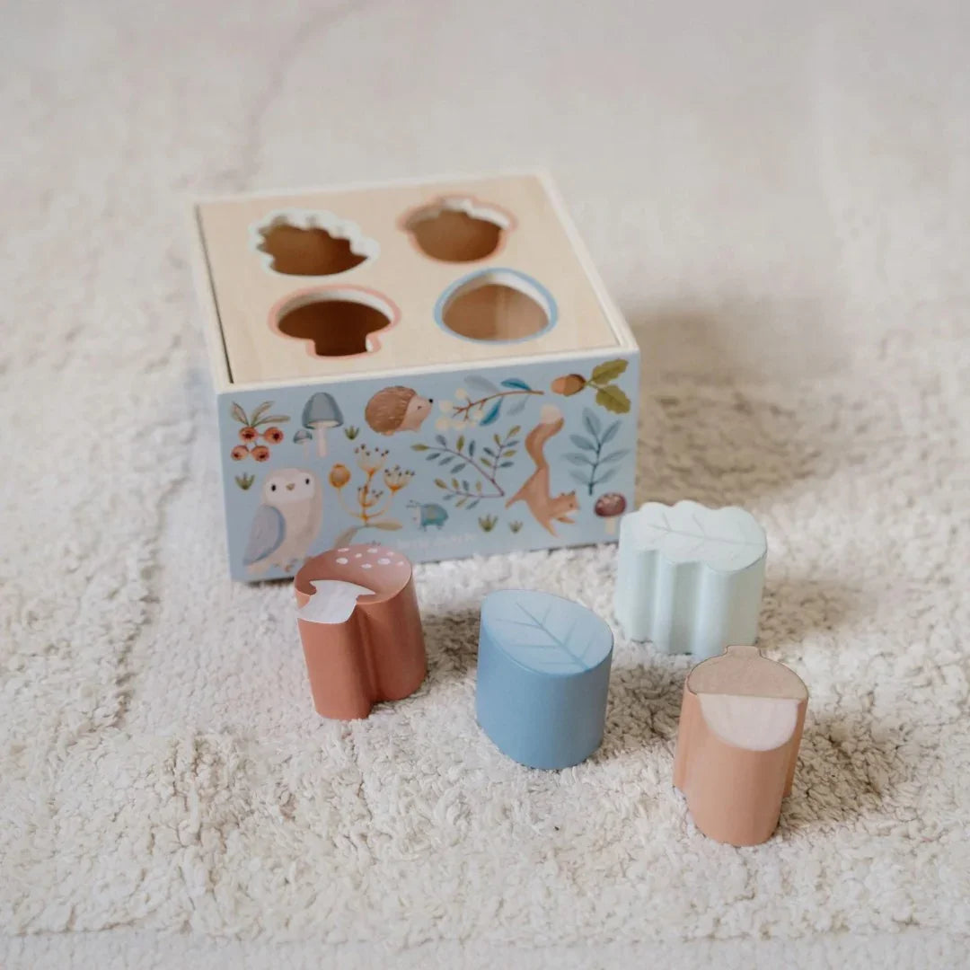 Little Dutch - Kocka za razvrščanje oblik - Forest Friends - LD7247 Luxbaby