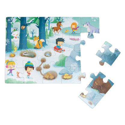 Lisciani - Letni časi in ura - L974650 Luxbaby