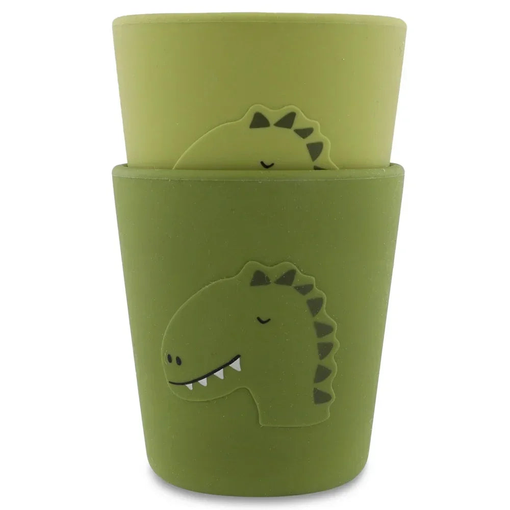Trixie - Silikonski kozarček - Mr. Dino (2 kosa)