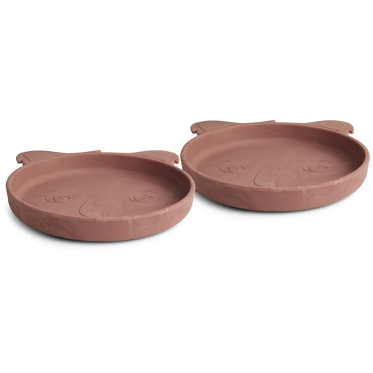 Nuuroo - Akila Silikonski krožnik Koala - Red Mix (2kosa) - NU288RM Luxbaby