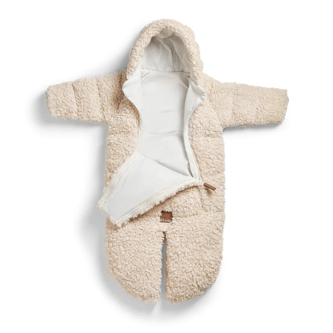 Elodie - Pajac in zimska vreča - Soft Sherpa (0-6m) - E14497-0-6 Luxbaby