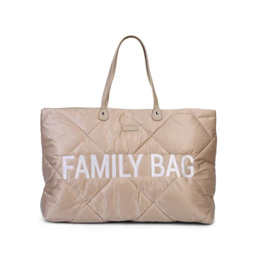 Childhome - Torba Family Bag Puffered - Beige - CWFBPBE Luxbaby