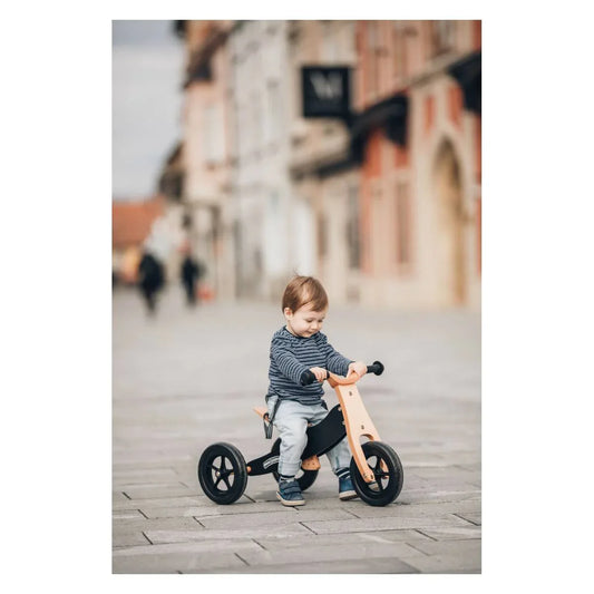 Free2Move - Leseni tricikel in poganjalec Rider Plus 2v1 - Black - 979375 Luxbaby