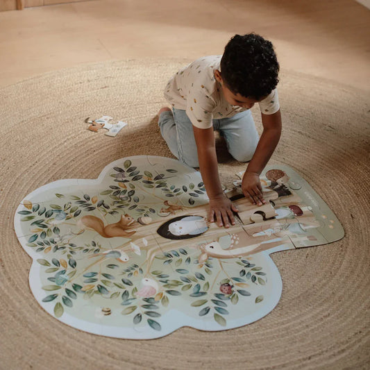 Little Dutch - Sestavljanka XL - Forest Friends - LD7250 Luxbaby