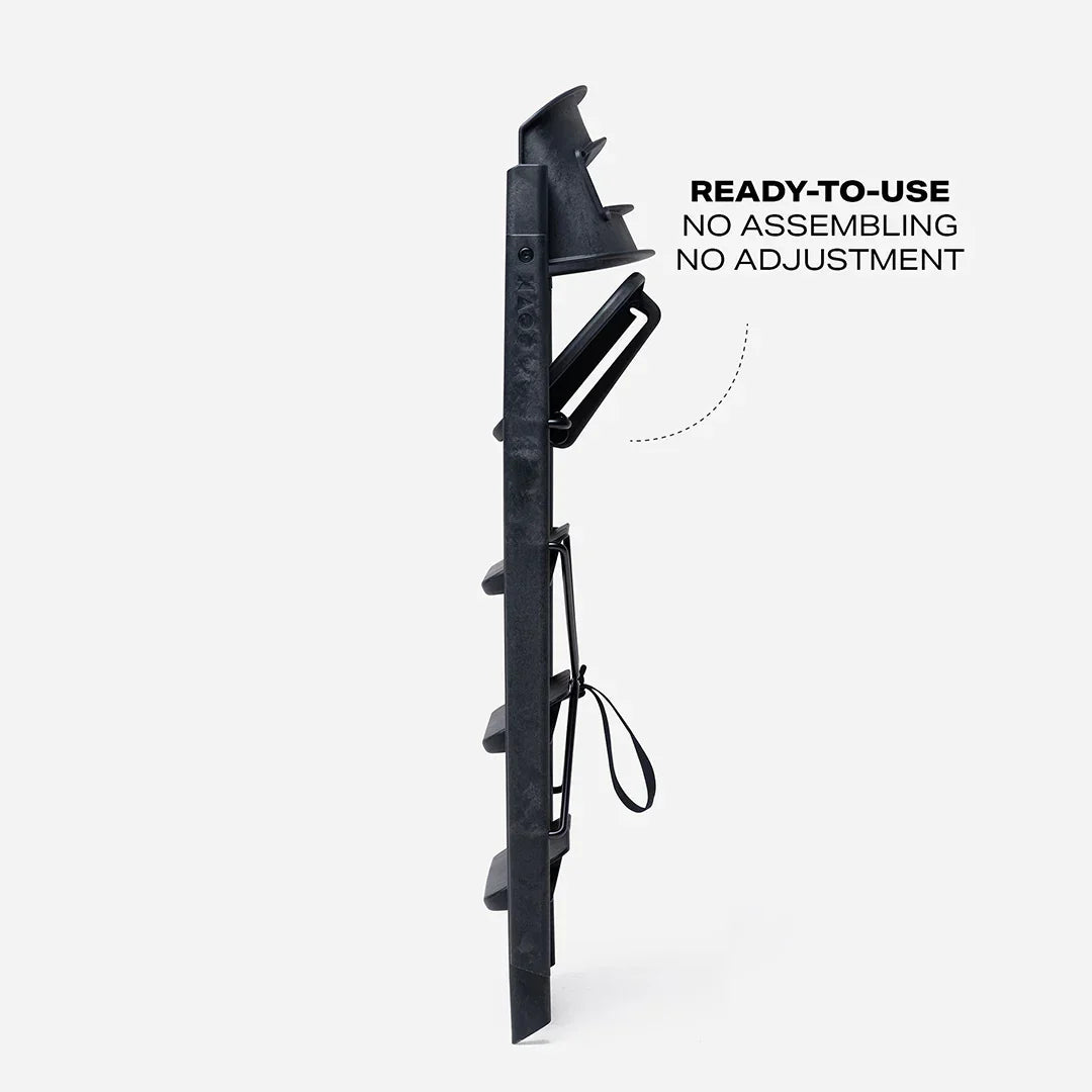 KAOS – Otroški stolček Klapp – Charcoal Black - KLA-REC-CHA-BLA Luxbaby