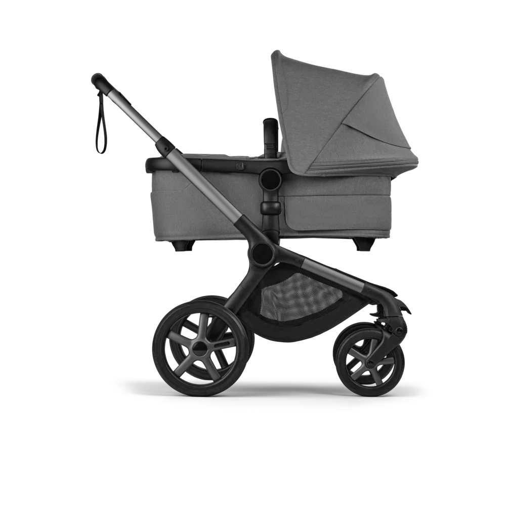 Bugaboo - Otroški voziček Fox 5 Renew Graphite/Moon Grey - Moon Grey (2v1) - 13824 Luxbaby
