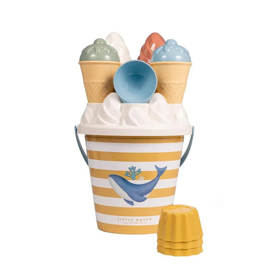 Little Dutch - Set za na plažo Ice Cream - Ocean Dreams Blue - 2012315 Luxbaby