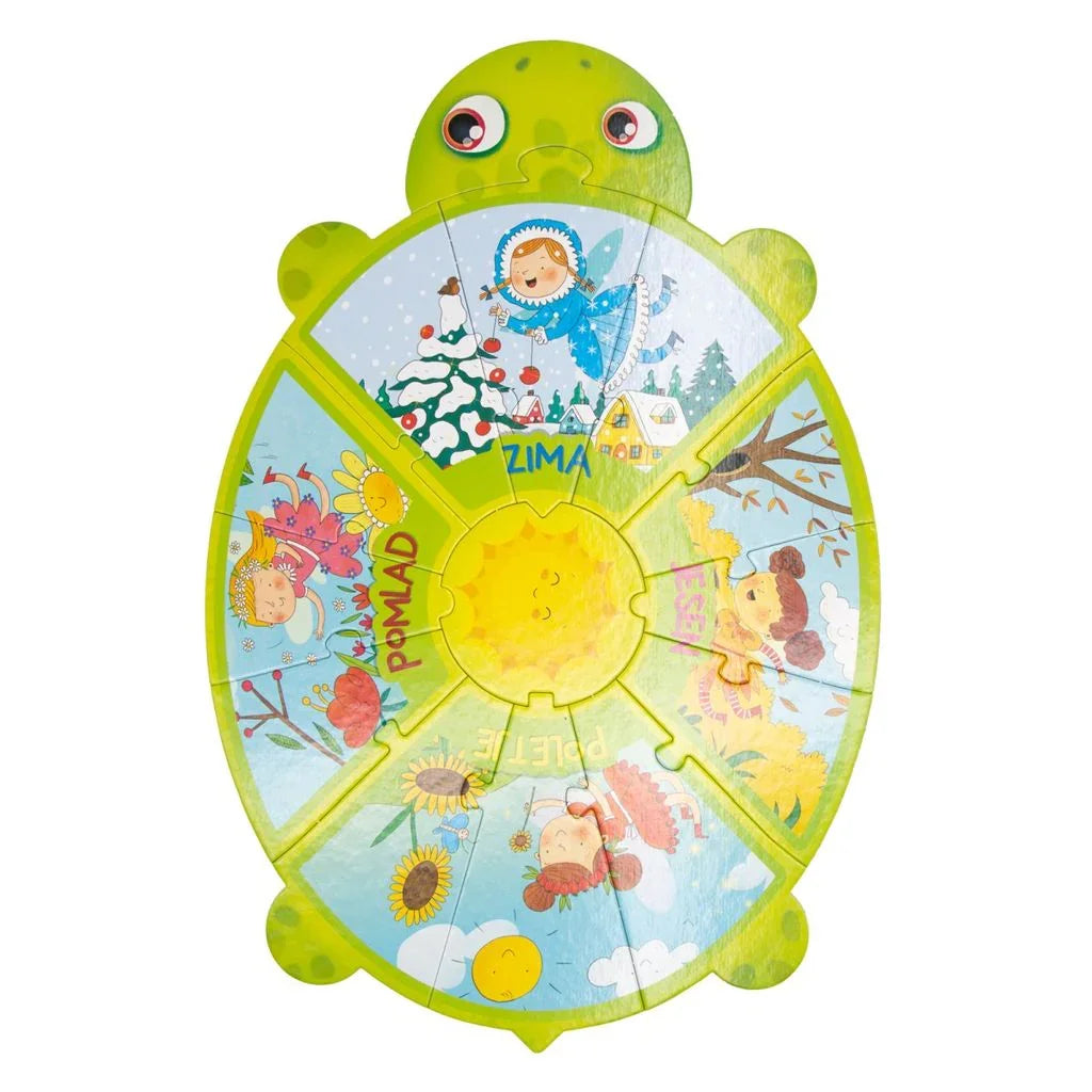 Lisciani - Letni časi in ura - L974650 Luxbaby