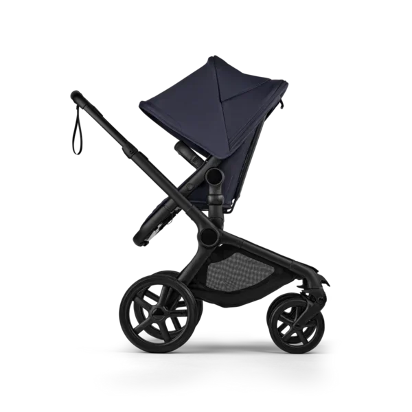 Bugaboo - Otroški voziček Fox 5 Renew Black/Deep Indigo - Deep Indigo (2v1)